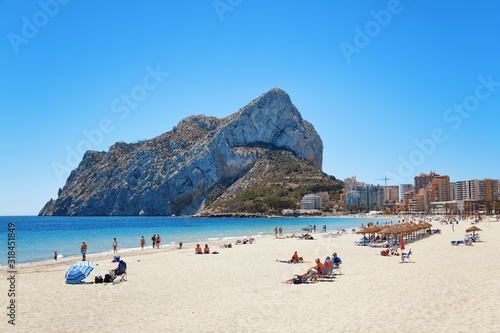 Calpe coast view