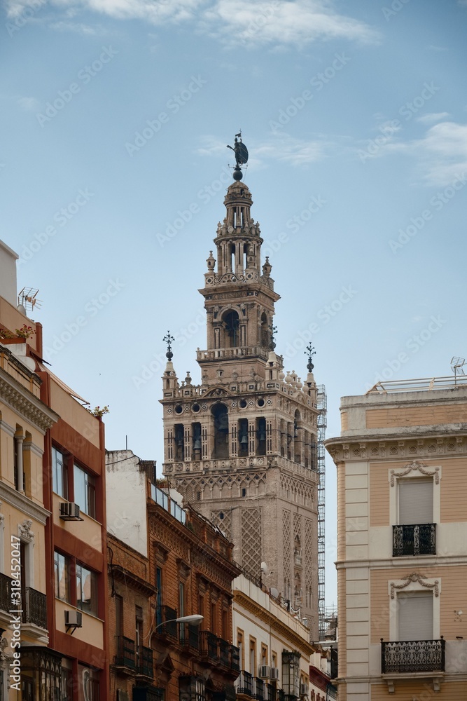 Seville Cathedral rooftop view