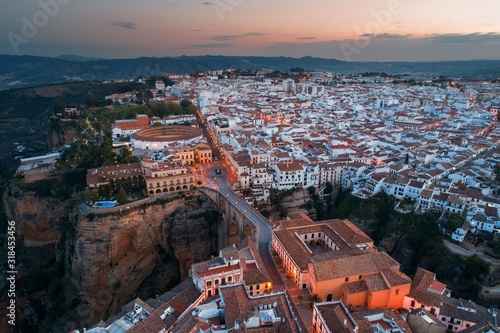 Ronda aerial view