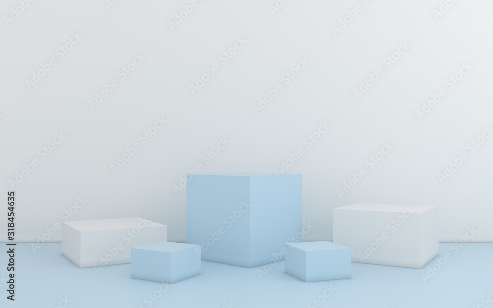 Minimal abstract geometric. 3d rendering Minimal abstract geometric. 3d rendering