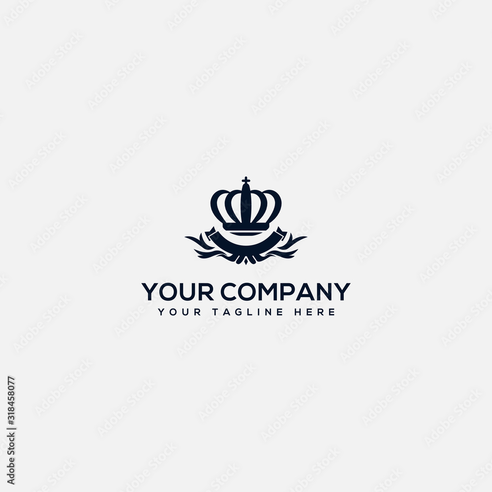 crown clinic health logo retro modern medical crown clinic health logo retro modern medical