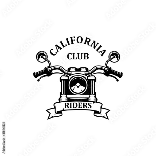 California riders club logo vector