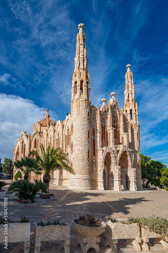 Sanctuary of Santa Maria Magdalena, Novelda, Alicante, Spain.