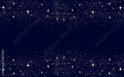 sparkle star background vector illustration.