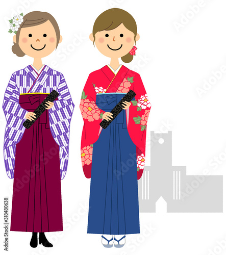 卒業式 袴