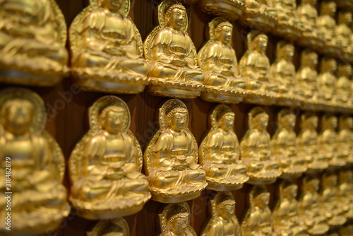 The golden Buddha in Thailand