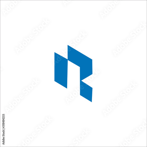 Free Download  R letter template logo design - GFXLoad