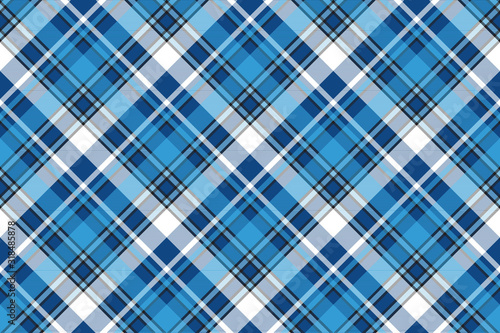 Moredn design blue plaid seamless pattern