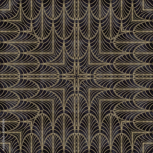 Art Deco Seamless Repeating Pattern