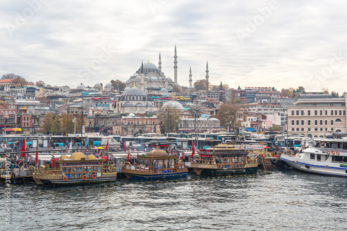 View of Istanbul from the Galata bridge