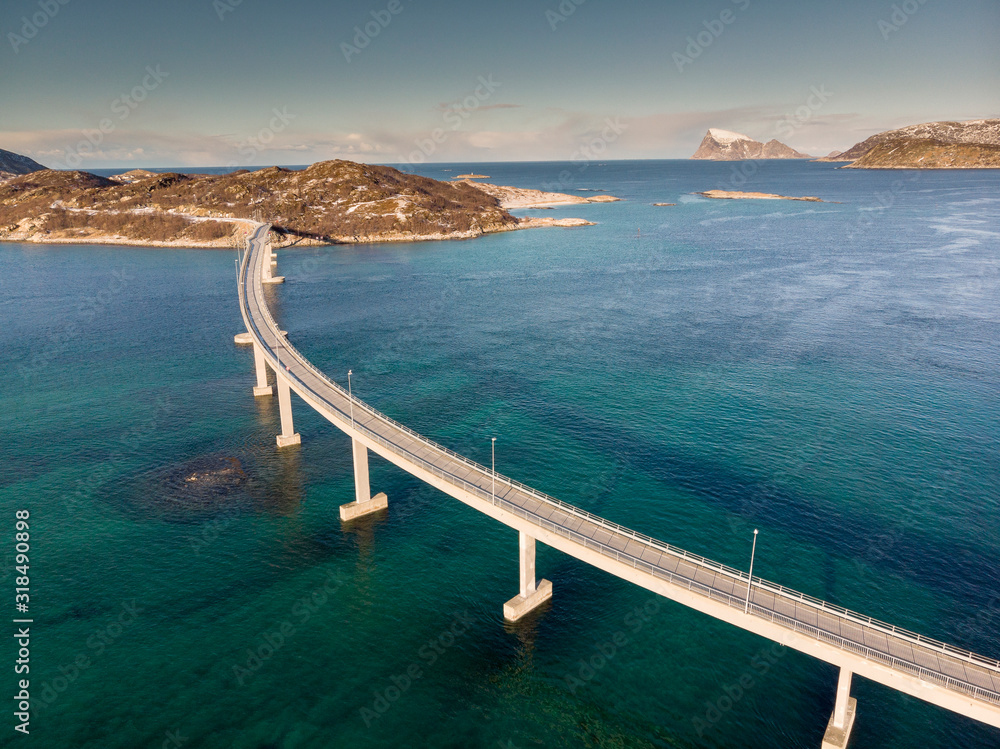 Winter im Norden von Norwegen