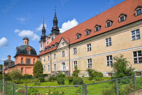 Fototapeta Naklejka Na Ścianę i Meble -  Basilica of the Visitation of the Virgin Mary in Święta Lipka (Holy Lime). Warmian-Masurian Voivodeship, Poland.