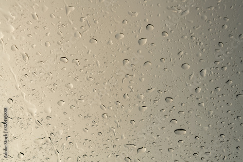 Gouttelettes d'eau - arrière plan