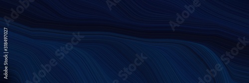 dynamic header design with very dark blue, black and midnight blue colors. dynamic curved lines with fluid flowing waves and curves