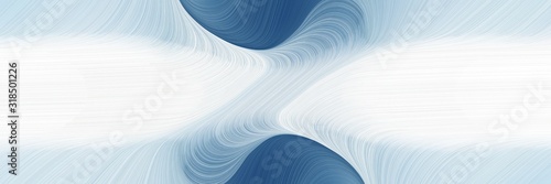 decorative header with lavender, teal blue and dark gray colors. dynamic curved lines with fluid flowing waves and curves © Eigens