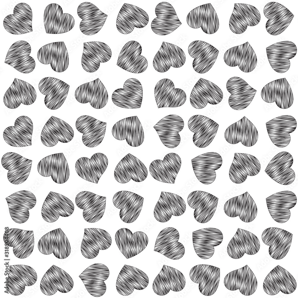 Sensuality design with hearts Sensuality design with hearts