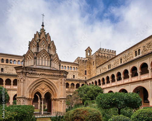 Royal Monastery of Santa Maria de Guadalupe. Caceres  Spain.