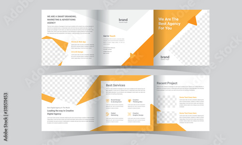 Square Trifold Brochure