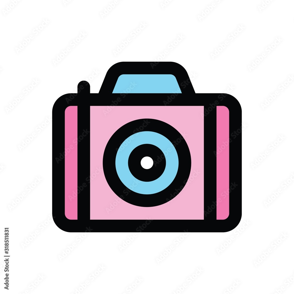 valentine day related love photos camera vector with editable stroke valentine day related love photos camera vector with editable stroke