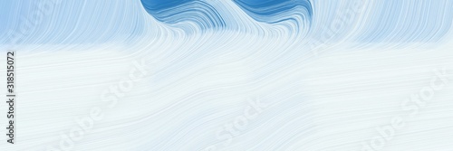 dynamic horizontal header with lavender, steel blue and sky blue colors. dynamic curved lines with fluid flowing waves and curves