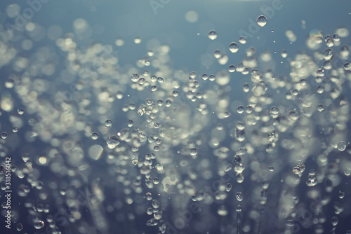 Lovely simple image of water drops