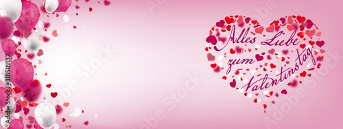 Valentinstag Banner