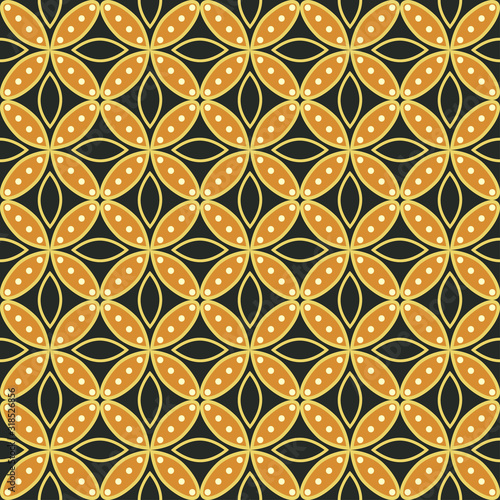 Geometric Seamless pattern background. Batik design seamless pattern with eps10. textile design for manufacturing