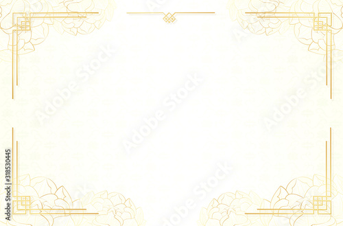 Happy Chinese New Year 2020, lunar year of the rat, white template background