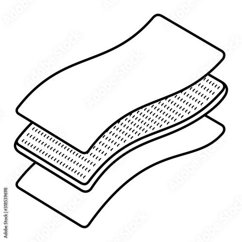 Breathable material for clothing