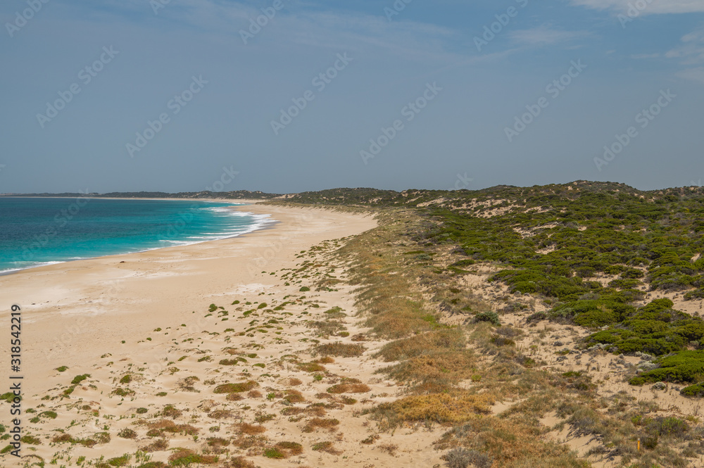Pristine beaches and the rugged coastline of Yorke Peninsula, located west of Adelaide in South Australia Pristine beaches and the rugged coastline of Yorke Peninsula, located west of Adelaide in South Australia