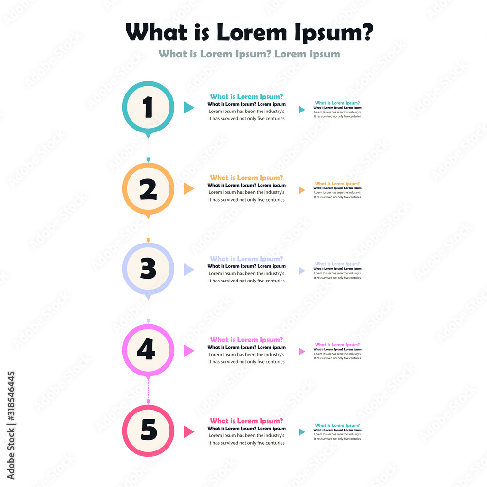 Vertical timeline info-graphics template with arrows, text, Numbers and 4 options or steps Info-graphics for business concept or for sites. Vertical timeline info-graphics template with arrows, text, Numbers and 4 options or steps Info-graphics for business concept or for sites.