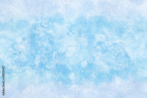 氷 雪 冬 テクスチャ 水彩 背景