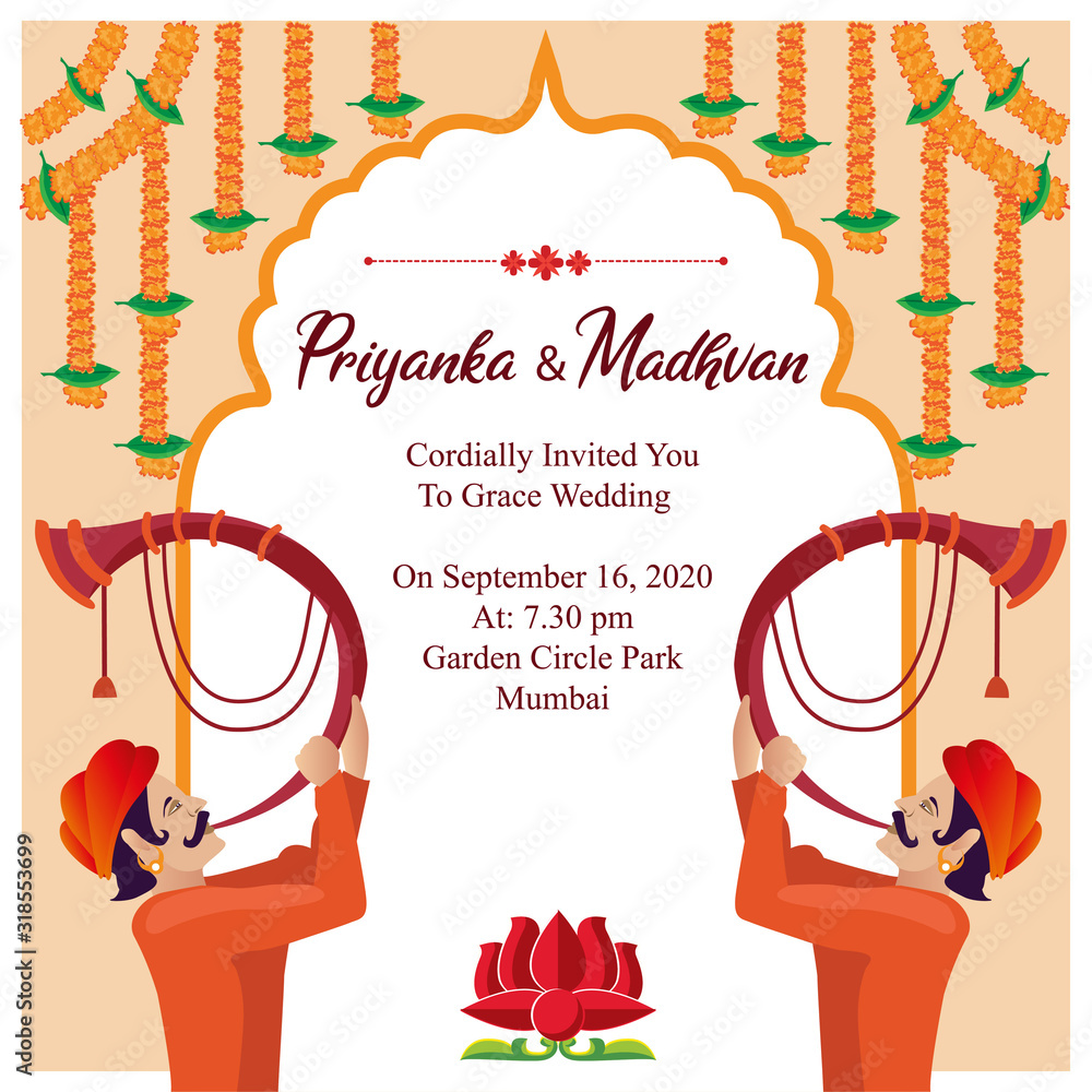 indian-royal-hindu-wedding-card-invitation-template-design-vector-stock