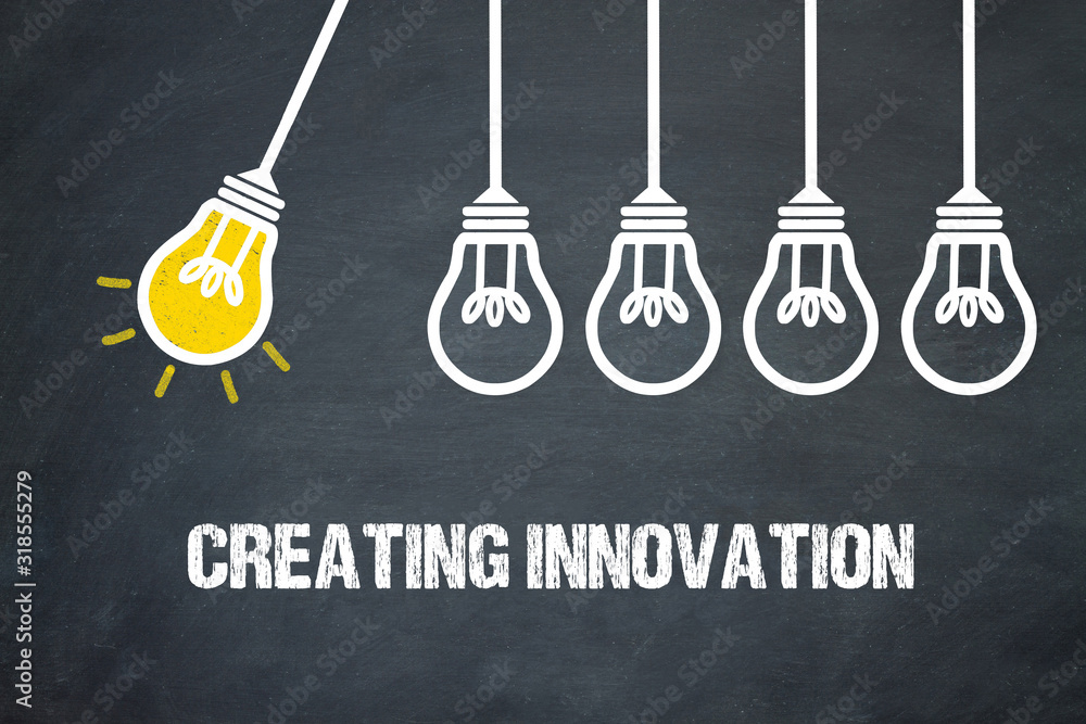 Fototapeta premium Creating Innovation 