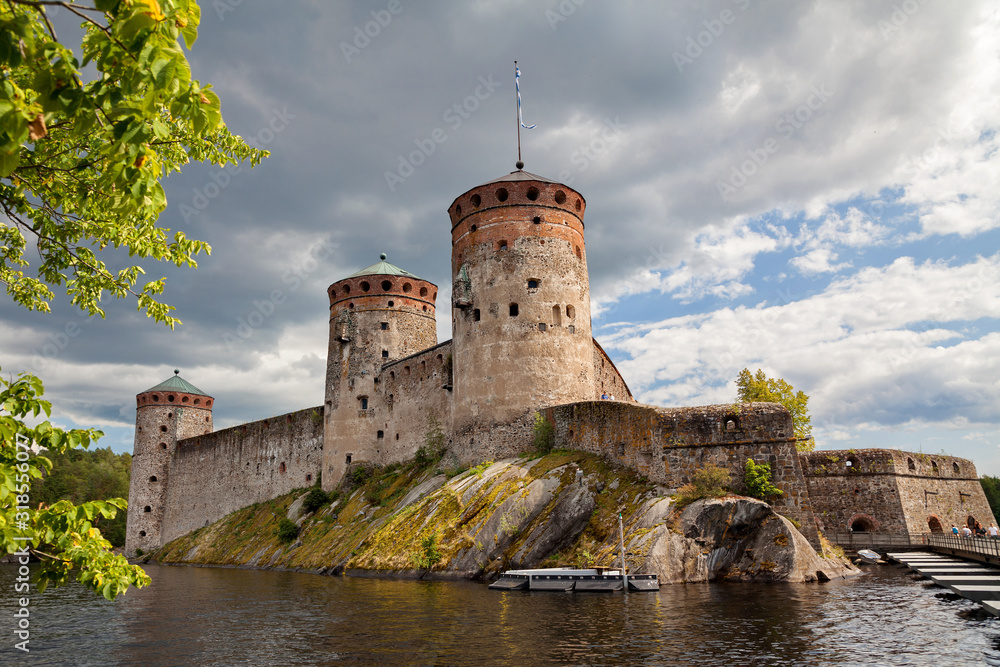 Savonlinna, Finland - Olavinlinna castle