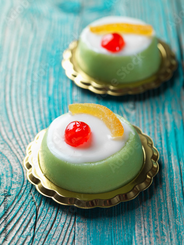 Cassata typical sicilian cheese cake