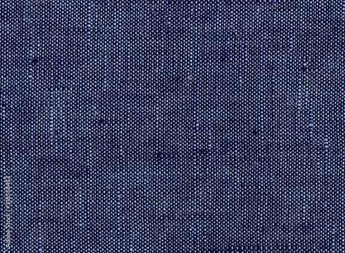 Ecologically clean material. Natural navy blue linen texture, visible weave texture. Summer expensive men's suit. High resolution
