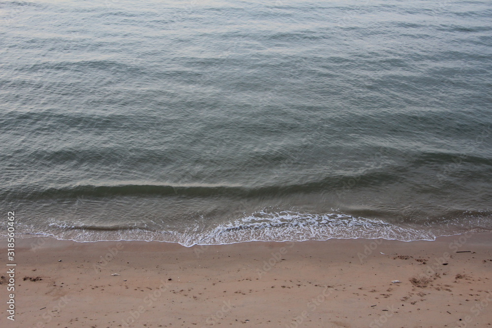 wave on the beach