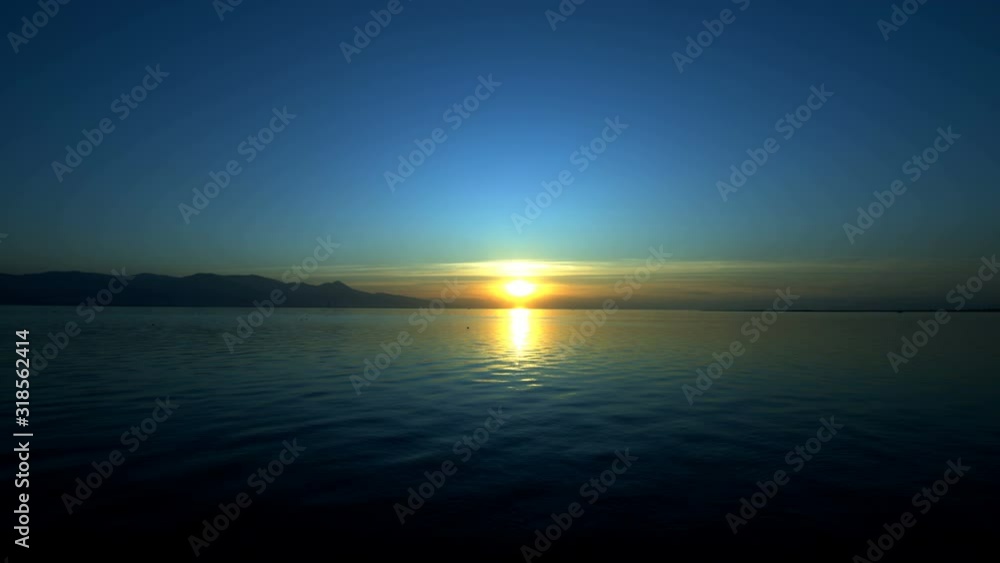 Dreamy Sunset and the Sea View