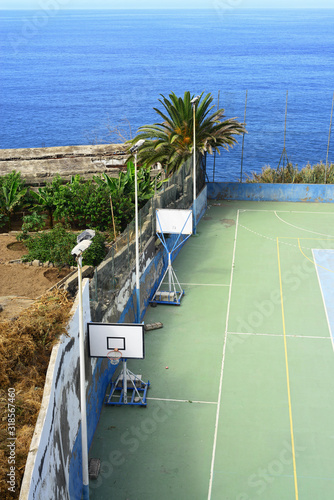 Sport facilities on the island of La Gomera, Canary Islands