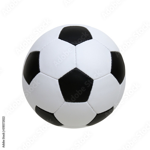 soccer ball white