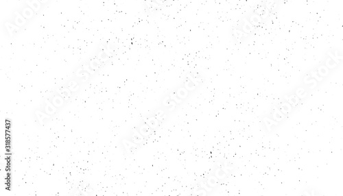 Abstract vector noise. Small particles of debris and dust. Distressed uneven background. Grunge texture overlay with fine grains isolated on white background. Vector illustration. EPS10.