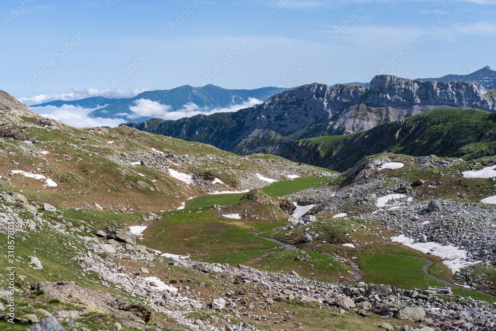 Ligurian Alps, Valley Pesio and Tanaro natural park, northwestern Italy