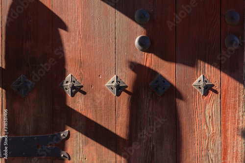 wood texture. background old panels
