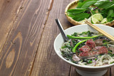 homemade pho bo, vietnamese beef noodle soup