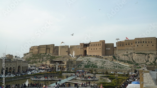 Photographie Erbil Citadel the oldest inhabitant city in the world the capital of Kurdistan R