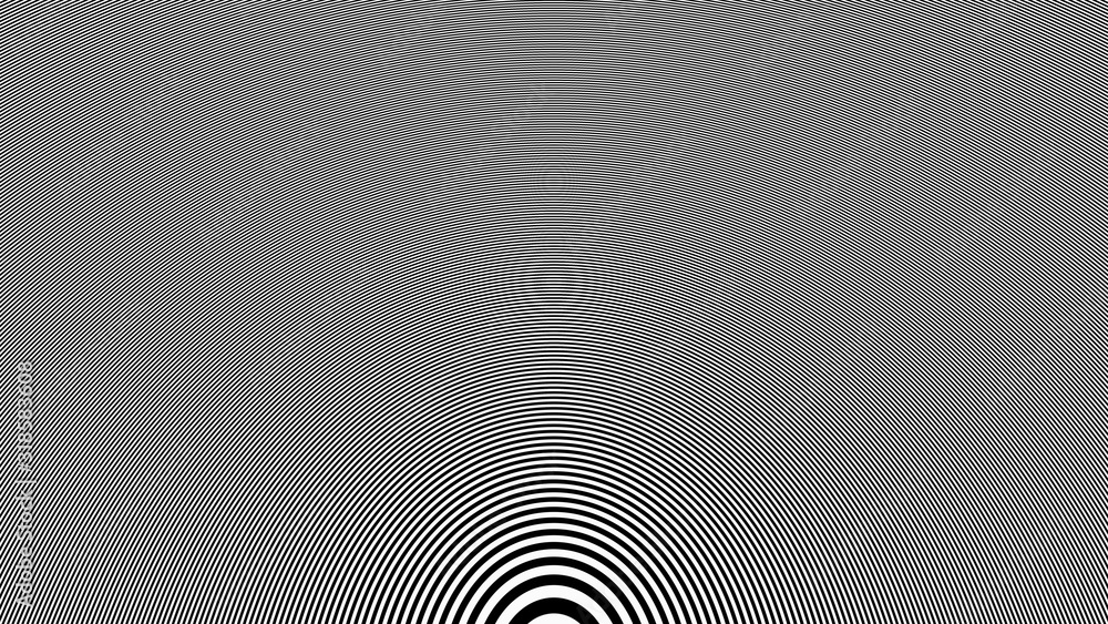 divergent circle wave black and white, abstract pattern divergent circle wave black and white, abstract pattern