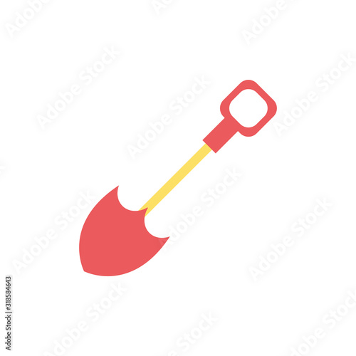 shovel farm tool icon