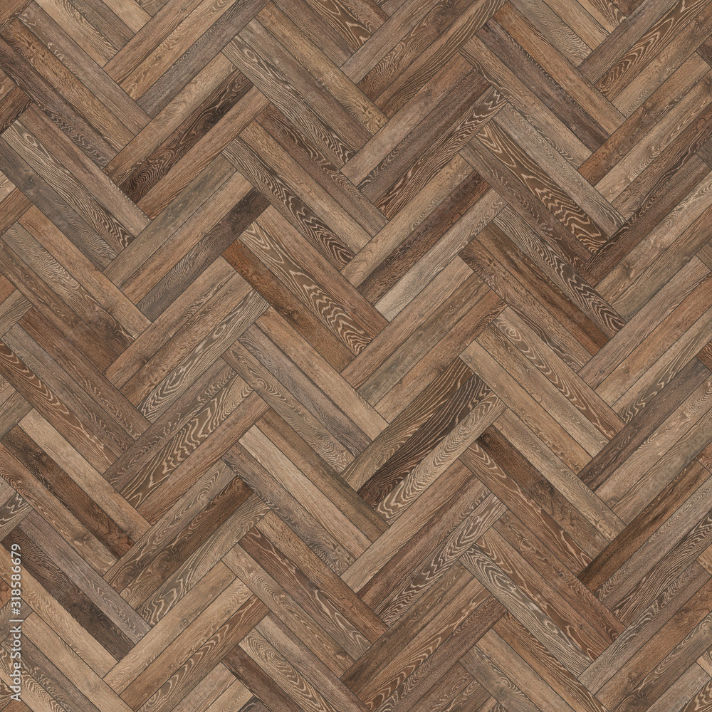 Seamless wood parquet texture herringbone light brown Stock Photo ...