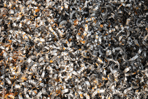 scrap metal ,steels wait for to recycle